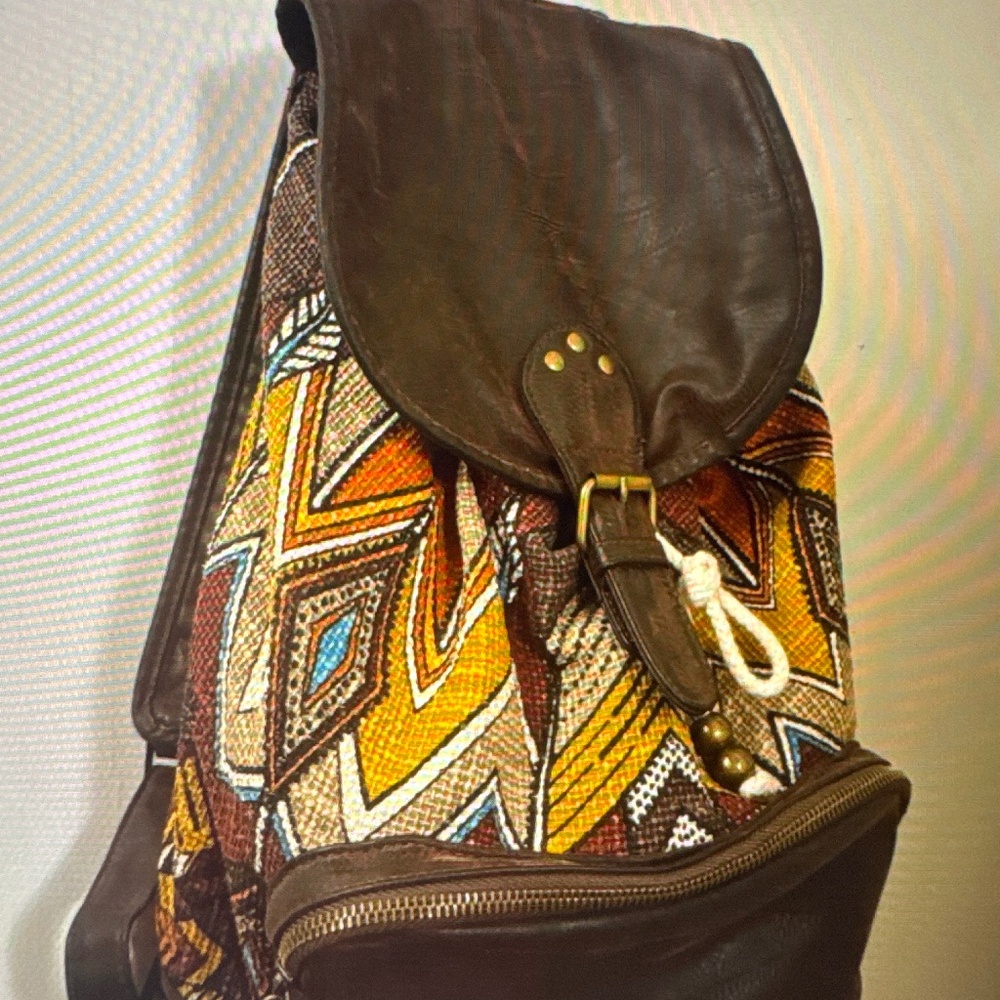 Billabong Brown and Multicoloured Backpack